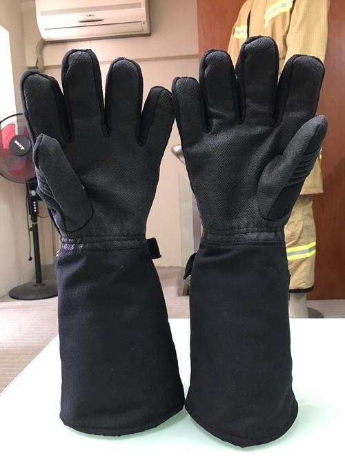 赛门1088c消防劳保手套 消防救援防护手套 长款40cm安全防护手套